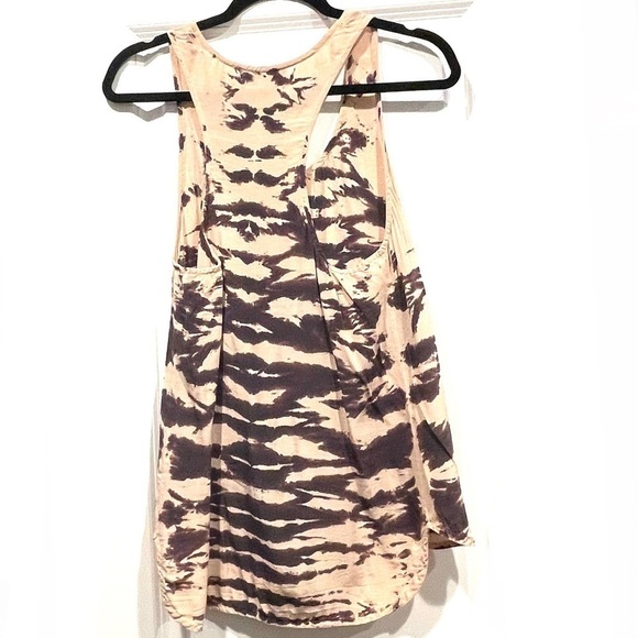 Silk Racerback tie dye tank - Picture 2 of 7